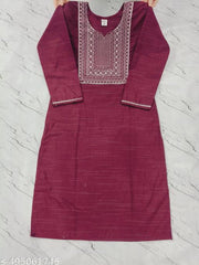 Embroidery kurti combo set's