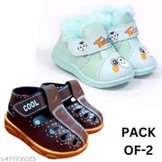 combo baby fur shoes baby shoes combo baby sandal baby clog kids Shoes with Chu Chu Music Sound for Baby Girl and Baby Boys (Age Group - 6-24 Months, brown green Kids Chu Chu Sound Sandals Shoes for Baby Boys & Baby Girls