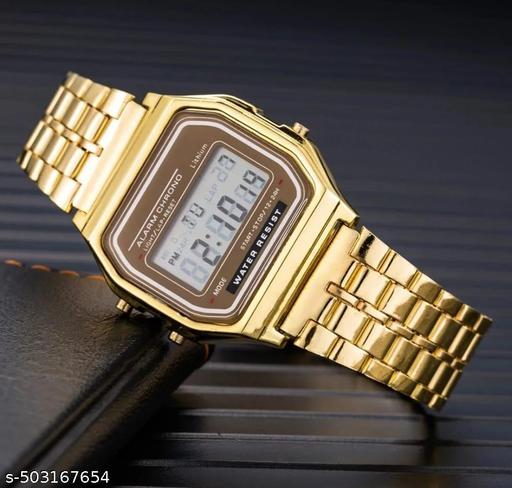 Sports Waterproof Watch for Men Boys with Backlight Alarm Snooze Stopwatch Analog Watch - For Boys Digital Black Round Waterproof Gym Fitness Freek