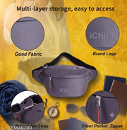 Waist Pack for Travel, Hiking & Sports – Unisex Zip Pouch Belt Bag for Phone