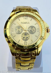 Rosra Gold Analog Watch For  Men