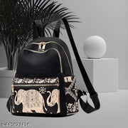 HMZ-STORE  Ethnic Style Waterproof Oxford Backpack Ladies Fashion Travel Canvas Bag Large Capacity Nylon Student School Bag Laptop Bag, Girls Printing School Backpack