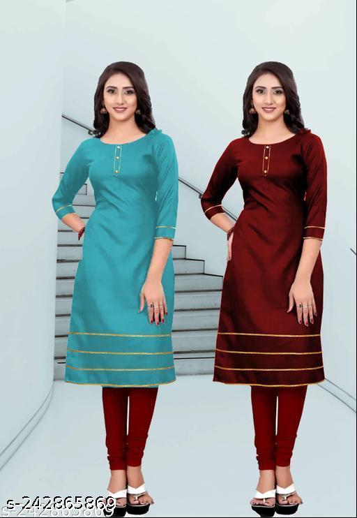 Women's Layri Kurta Rayon Lace Border Kurti | "Fusion Kurtas," "Printed Kurtis," "Embroidered Kurtas," and "Cotton Kurtis," "Traditional Kurtis," "Women's Kurtis," "Women's Kurtas," "Kurti under 200", "Combo Kurti",
