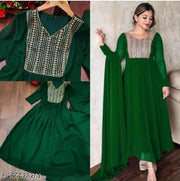 women's fancy embroidery kurti with dupatta