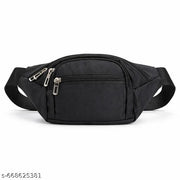 Unisex Water Resistant Waist Bag Side Sling for Travel & Daily Use