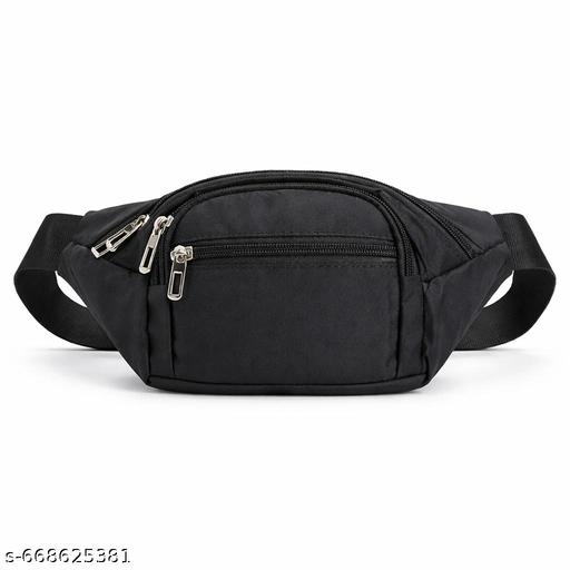 Unisex Water Resistant Waist Bag Side Sling for Travel & Daily Use