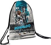 Havencraft Printed Drawstring Backpack Dori Bag Small Bag Gym Bag for Everyday Use 12L Backpack