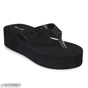 Two Soft Women's Slippers /Daily use stylish slippers/flipflop/Heels Slipper for Women & Girls /Doctor Ortho Slipper