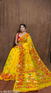 Best Quality Mina Lata Dhakai Jamdani Saree