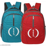 SkySprit Combo Backpack For School-for 11year to 16 year boy&girls Waterproof School Bag FOR MULTIPURPOSE COMBO PACK OF 2