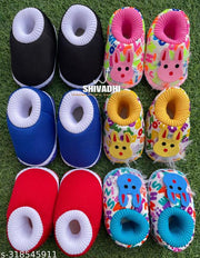 BOOTIES Baby Shoes, Baby Shoes for Boy's and Girl's Canvas with Anti-Slip Sole Great quality of Pair BABY INFANT SHOES & BOOTIES