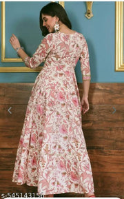 Designer anarkali suit set