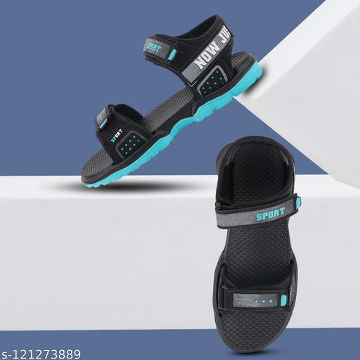 XDOX Men Black Sandal