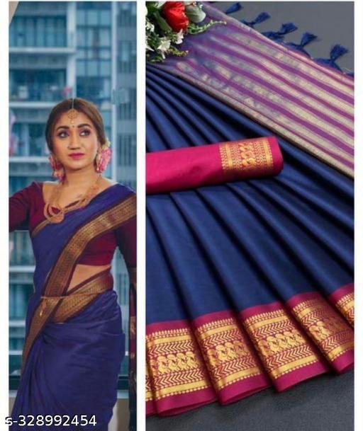 Plain Silk Saree