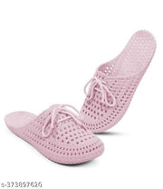 Begins Life Stylish and comfortable Half Shoe with Laces for women (Bindu Booty Pink)