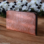 Fantastiqo Embossed Floral Clutch for Women - Elegant and Timeless Trendy