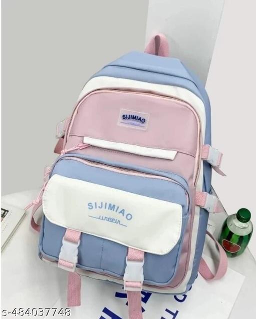 Stylish Large Capacity Backpack Durable Oxford Adjustable Straps Lightweight