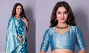 Royal Premium Georgette Blend Saree with Heavy Work | Grand Wedding, Festive & Partywear Ethnic Wear for Women