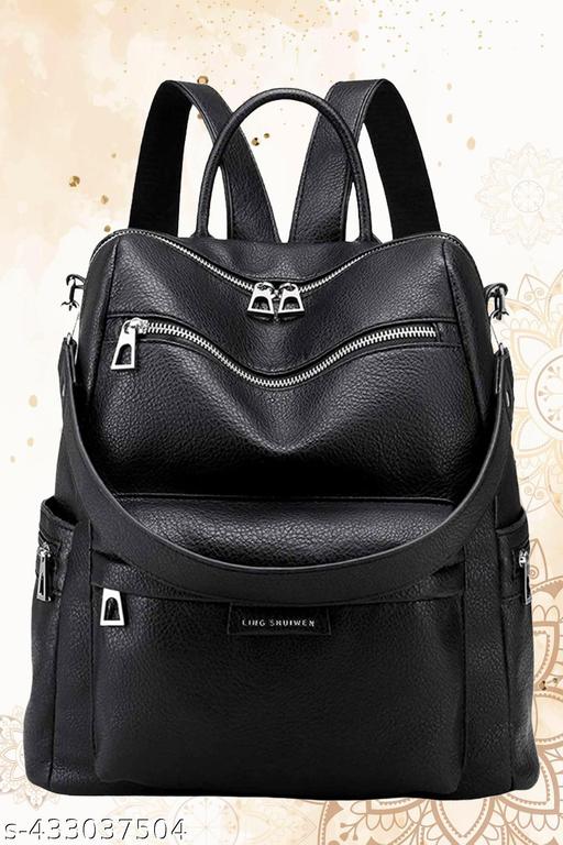 MomsyStore Leather Backpacks For Women And Girls
