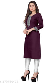 Women Fancy Embroidered Kurti