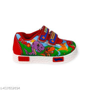 Coolz Kids Stylish Casual Comfortable Lightweight Shoes Dino Red for 1-4 Years Boys and Girls