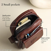 SAMTROH Men & Women Sling Bag Flap Mini Sling Bag For Men And Women
