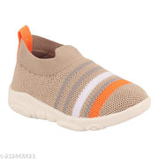 LEVOT GLORY-4-BEIGE SLIP ON CASUAL BOOTIES FOR UNISEX KIDS