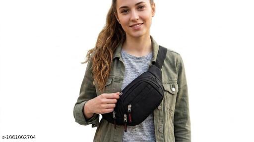 Compact Storage Crossbody Sling Bag for Daily Travel Essentials