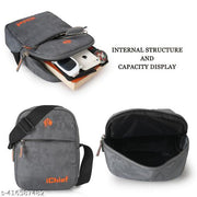 UrbanX Mini 9" Sling Bag/Small Casual Travel Bag for Men and Women