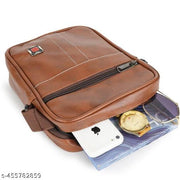 Stylish Professional Casual Synthetic Leather Bag/Shoulder Bag for Men/Travel Bag/Cross Body Bag/Office Business Bag/Messenger Bag/Stylish Sling Bag for Men & Women
