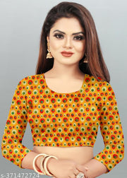 Daily Wear Bollywood Style Printed Saree For Women with Unstitch Blouse Piece