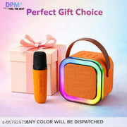 DPM Bluetooth Speaker with Microphone, High Bass Sound, AUX Support