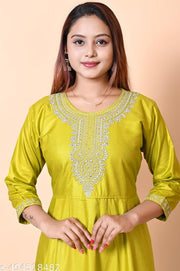 ParamountNx Women's Anarkali Kurti , Trendy Festive Wear, Size- S to XXL