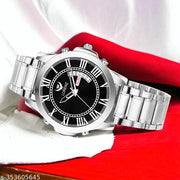 Lorenz Day & Date Edition Black Dial Analog Watch for Men | Watch for Boys- MK-4035R