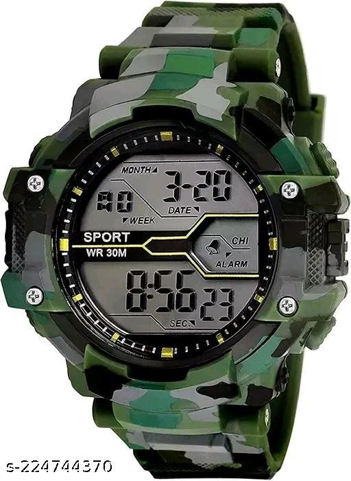 Digital New Men's sports Watch