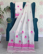 AC COTTON ASSAMESE MEKHELA SADOR (This iteam is not saree, it's mekhela sador only for assam people)