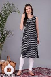 Look and like Stylish Sleevless kurta