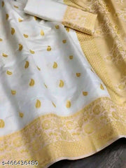 Jacquard Work Banarshi Silk Saree