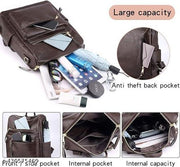 MomsyStore Leather Backpacks For Women And Girls