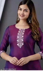 ANNI TRENDY EMBROIDARY KURTI