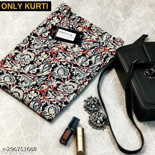 Polyster/Crepe fabric-Kurti For Women