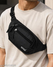 Waist Bag for Men and Women, Anti Theft, Water Resistant, Lightweight, Adjustable Fanny Pack for Hiking, Travel, Outdoor Sports, Biking