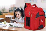 Gladius 50L stylish triple partition backpack for 4th-10th class