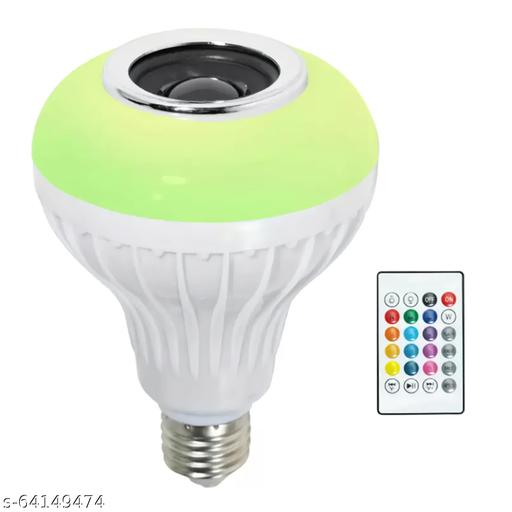Most Selling Latest Wireless E27 10-Watts LED RGB Bluetooth Speaker Bulb