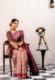 GS GROUP 3D  MEENA FANCY LIGHT WEIGHT SILK SAREES