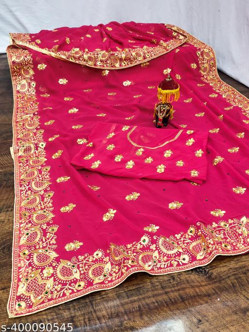 Beautiful Zamato saree for women with blouse
