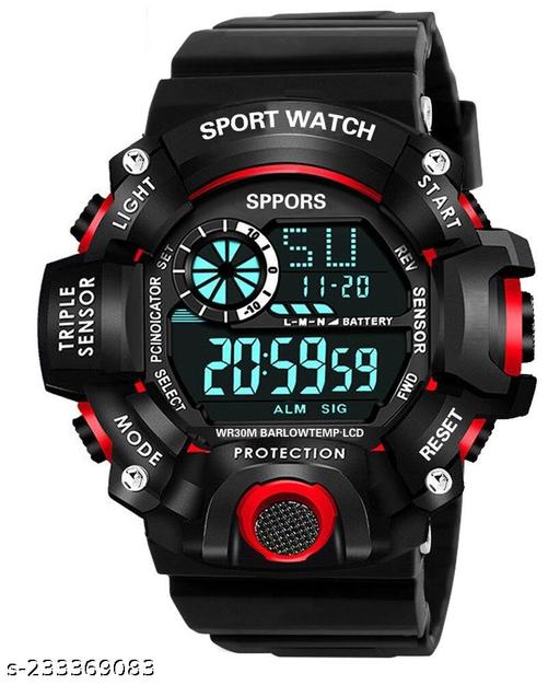Army Kids-Boys Black Silicon Casual Sports Watches