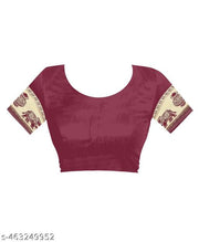 Silk-Villa soft kanjivaram silk sarees banarasi silk saree (Pari9016-Maroon)