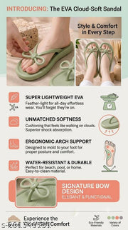 Tredy Women's Comfortable Casual Slipper Flip-Flops Sliders