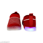 Coolz Kids LED Light Shoes Blink-2 Red for Boys and Girls 1-4 yrs